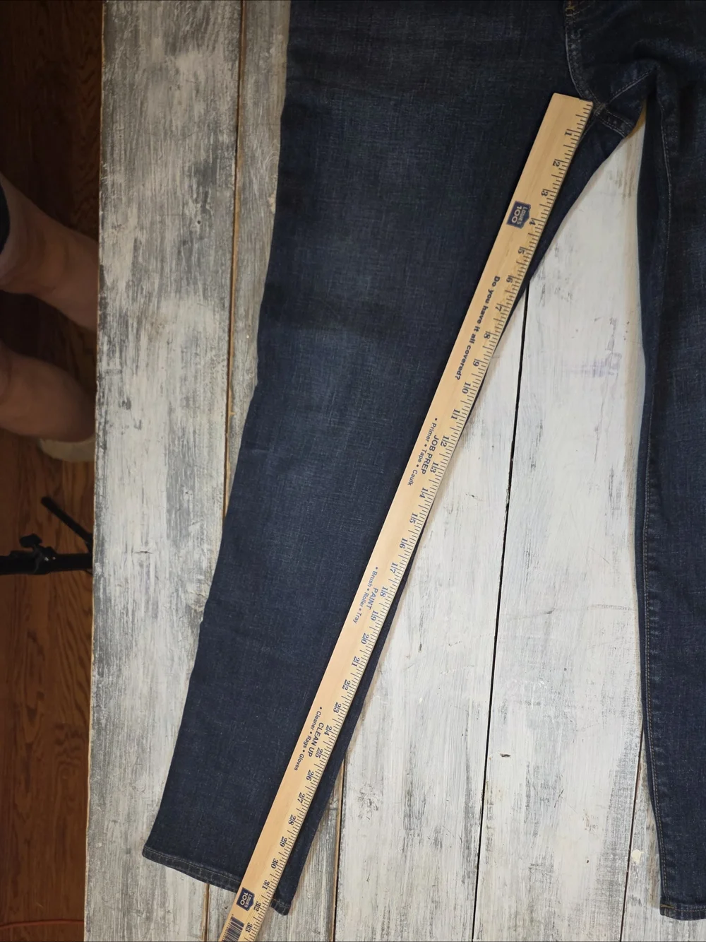 Gap 1969 Men's Skinny Jeans - Dark Indigo Stretch Denim 34x32